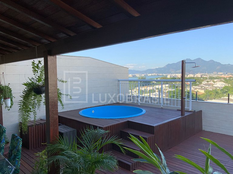 Cobertura Duplex 2 suítes Barra da Tijuca Aluguel