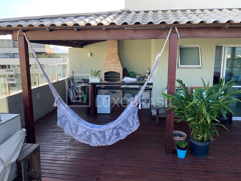 Cobertura Duplex 2 suítes Barra da Tijuca Aluguel