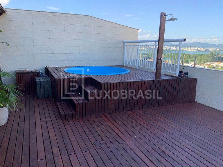 LUXOBRASIL #RJ768 Charming penthouse 02 Suites Barra da Tiju