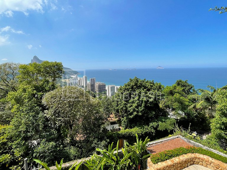 Mansão São Conrado 05 Quartos Vista Mar