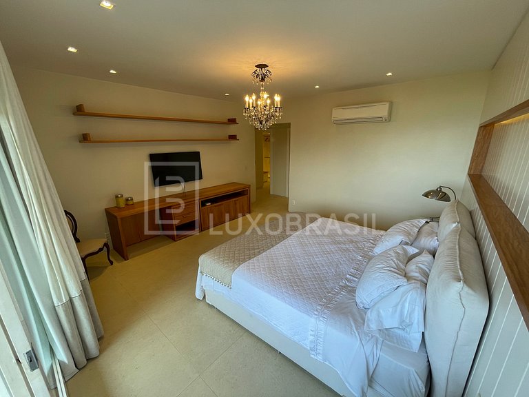 LUXOBRASIL #RJ712Mansão São Conrado 05 Rooms Ocean View Hous