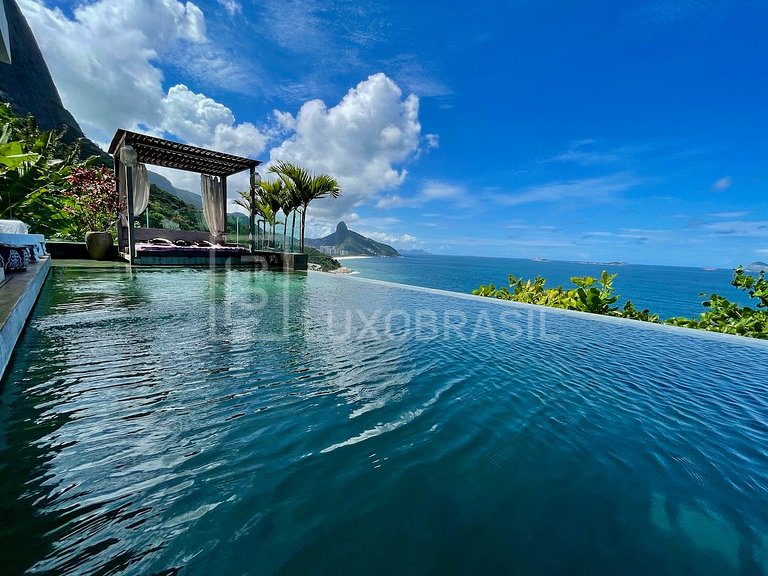 LUXOBRASIL #RJ708 Mansion Yndu Joá 05 Suites House Seasonal
