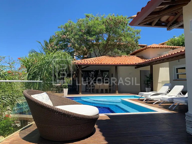 Casa Búzios 06 Suítes Praia da Ferradurinha Pé na Areia