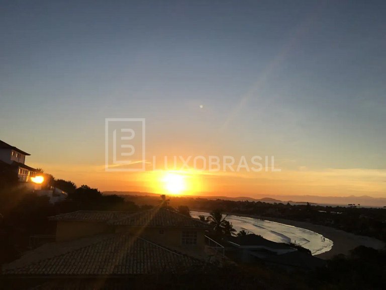 Casa Búzios 06 Suítes Praia da Ferradurinha Pé na Areia