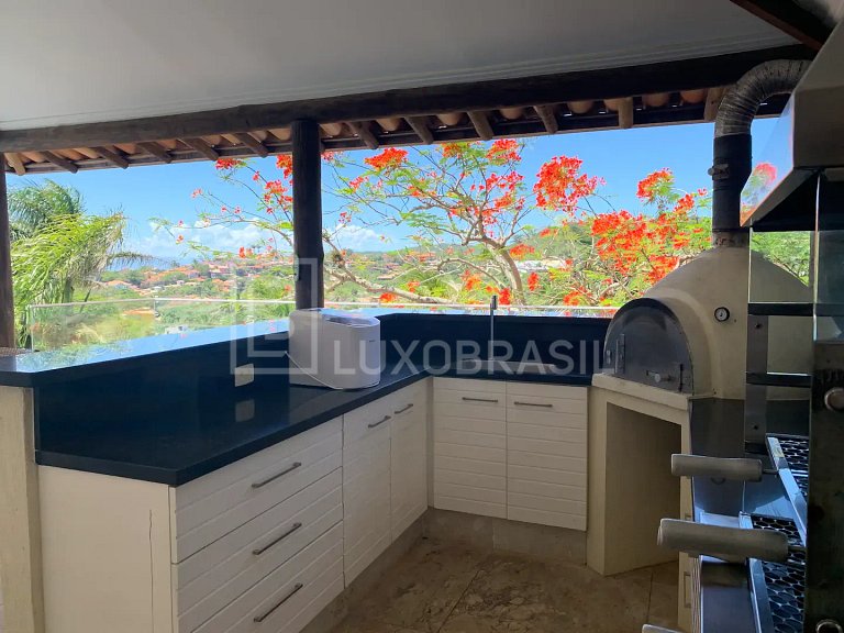 Casa Búzios 06 Suítes Praia da Ferradurinha Pé na Areia