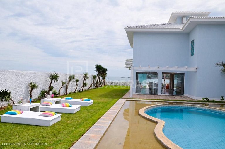 LUXOBRASIL #BZ09 Casa Enseada Azul 05 Suites Búzios Alquiler
