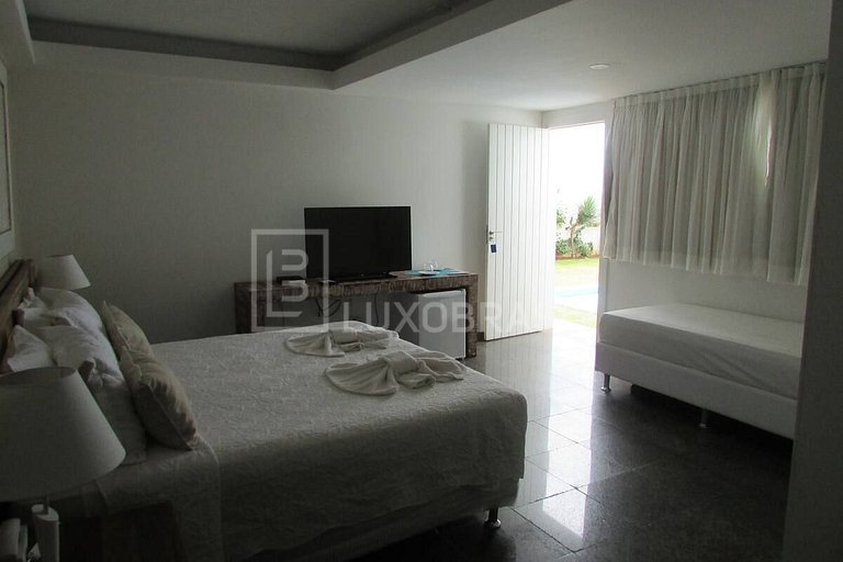 LUXOBRASIL #BZ09 Casa Enseada Azul 05 Suites Búzios Alquiler