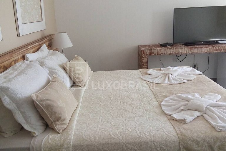 LUXOBRASIL #BZ09 Casa Enseada Azul 05 Suites Búzios Alquiler