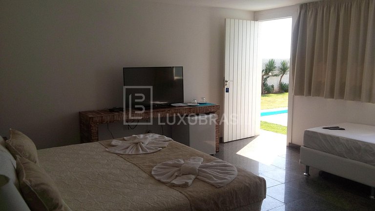 LUXOBRASIL #BZ09 House Enseada Azul 05 Suites Búzios Vacatio