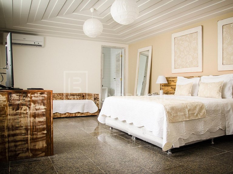 Casa Ensenada 05 suites pé na areia Búzios Aluguel Temporada