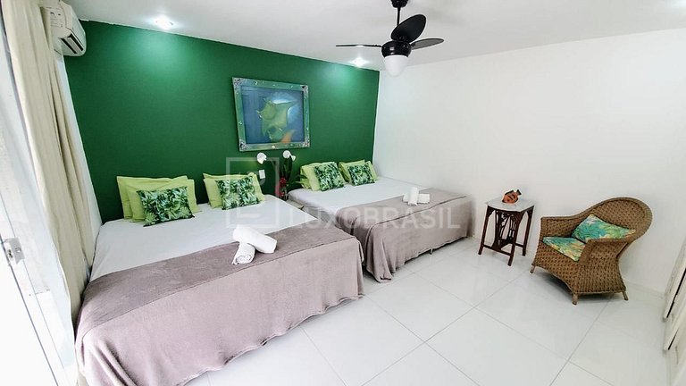 LUXOBRASIL #AR05 Dream View Mansion 05 Dormitorios Frente al