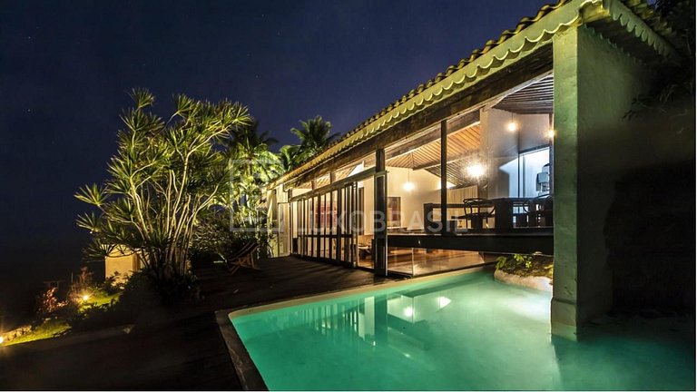 LUXOBRASIL #RJ03 Mansion Cliff Joá 04 Suites Seasonal Rent