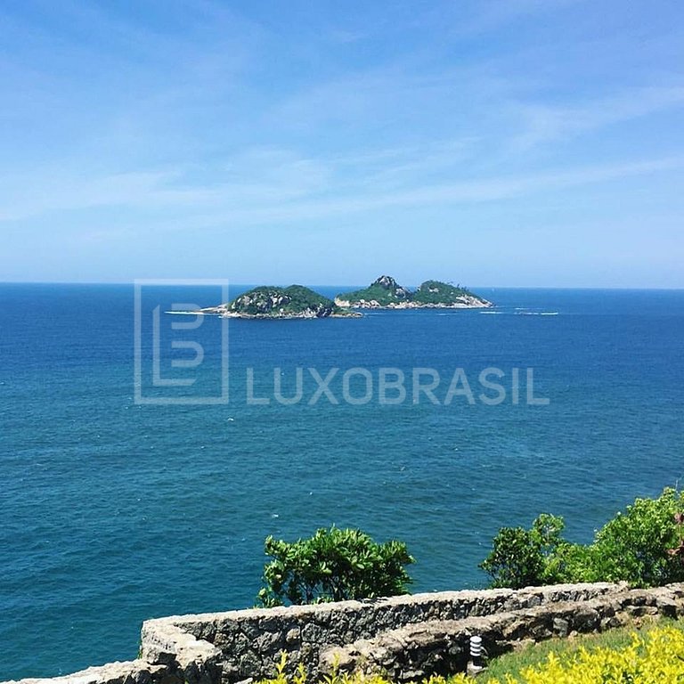 LUXOBRASIL #RJ03 Mansion Cliff Joá 04 Suites Seasonal Rent