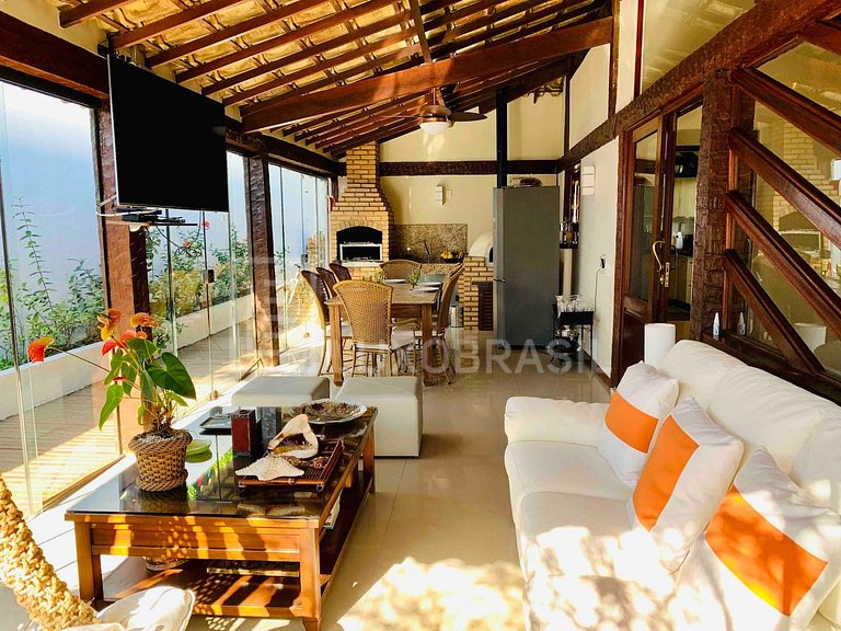 LUXOBRASIL #BZ23 Búzios House 04 Bedrooms Manguinhos Vacatio