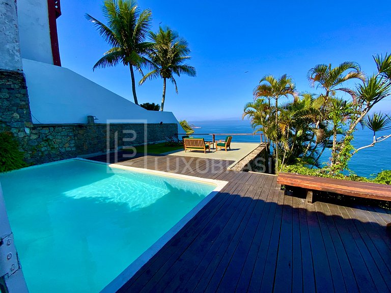 LUXOBRASIL #RJ03 Mansion Cliff Joá 04 Suites Seasonal Rent