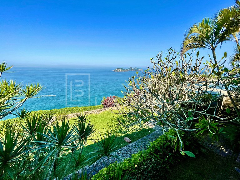 LUXOBRASIL #RJ03 Mansion Cliff Joá 04 Suites Seasonal Rent