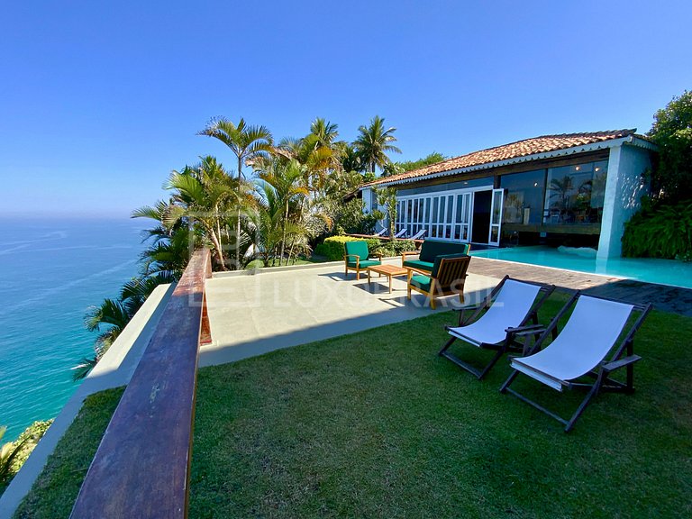 LUXOBRASIL #RJ03 Mansion Cliff Joá 04 Suites Seasonal Rent