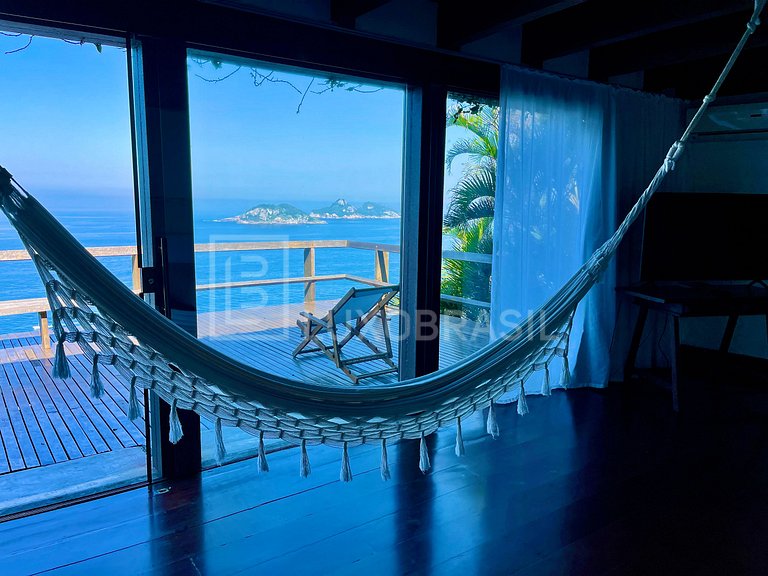 LUXOBRASIL #RJ03 Mansion Cliff Joá 04 Suites Seasonal Rent