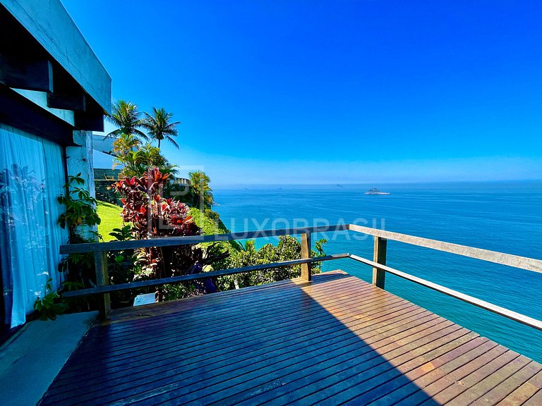 LUXOBRASIL #RJ03 Mansion Cliff Joá 04 Suites Seasonal Rent