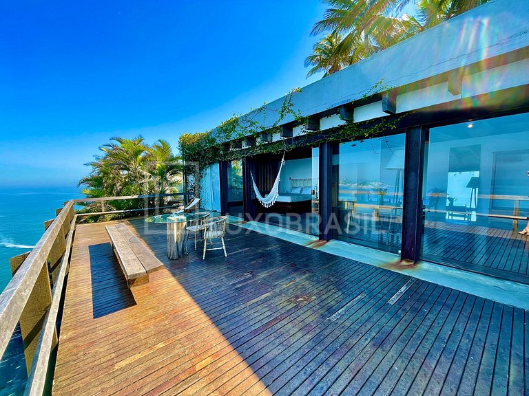 LUXOBRASIL #RJ03 Mansion Cliff Joá 04 Suites Seasonal Rent