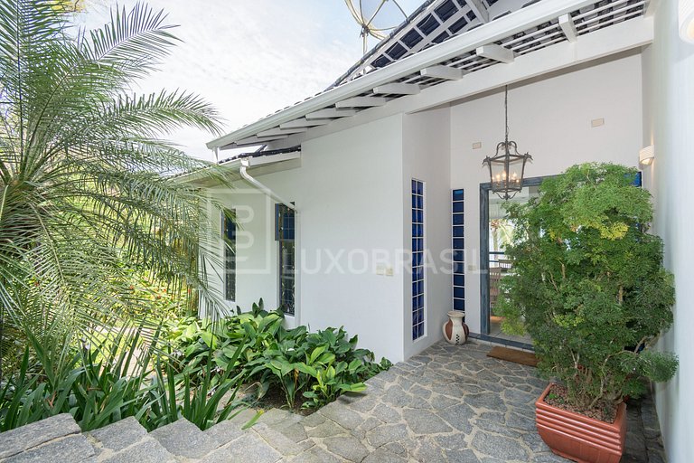 Casa Angra 07 Quartos Praia Privada #AR15