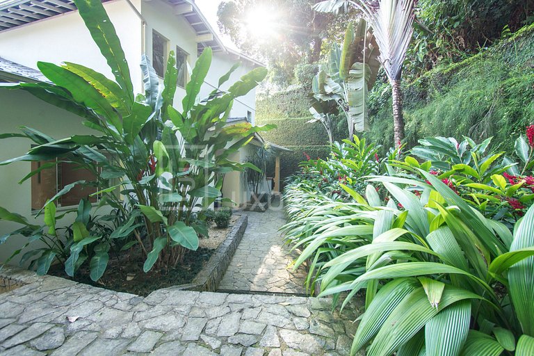 Casa Angra 07 Quartos Praia Privada #AR15