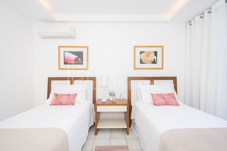 Casa Angra 07 Quartos Praia Privada #AR15