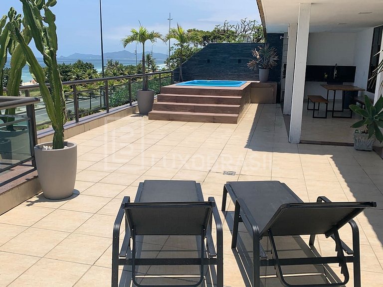 LUXOBRASIL #RJ05 Coverage 04 Suites in Front of Praia do Pep