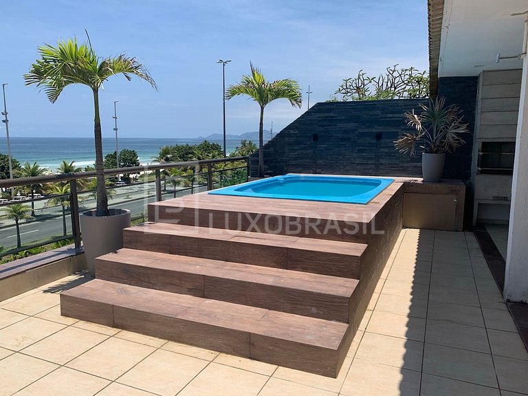 LUXOBRASIL #RJ05 Coverage 04 Suites in Front of Praia do Pep