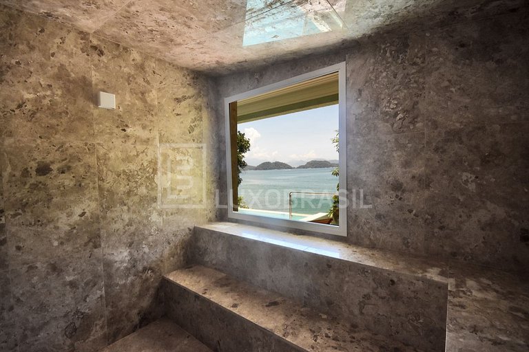 Casa 06 Suítes Angra dos Reis Pé na Areia