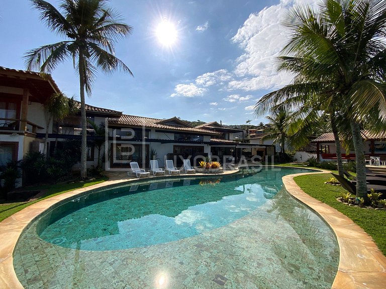 LuxoBrasil #BZ35 Villa Ocean Bliss 09 Bedrooms Beach Front B