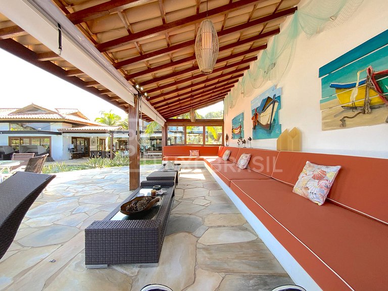 LuxoBrasil #BZ35 Villa Ocean Bliss 09 Bedrooms Beach Front B