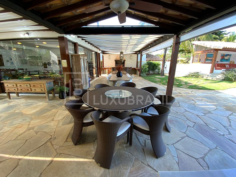 LuxoBrasil #BZ35 Villa Ocean Bliss 09 Bedrooms Beach Front B