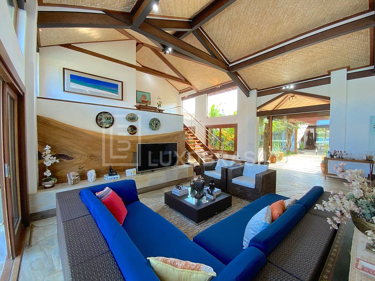 LUXOBRASIL #BZ35 Ocean Bliss Villa 09 Dormitorios Pé na Arei
