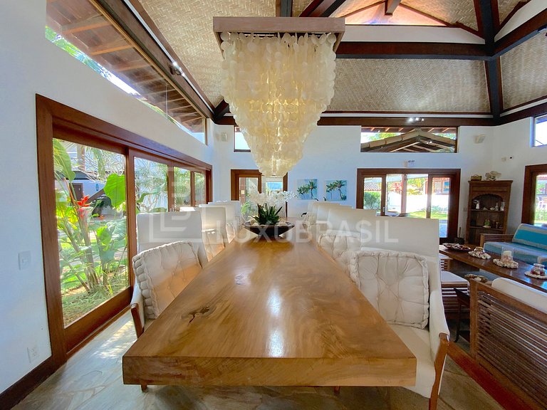 LUXOBRASIL #BZ35 Ocean Bliss Villa 09 Dormitorios Pé na Arei