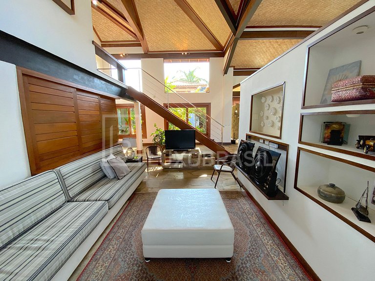 LUXOBRASIL #BZ35 Ocean Bliss Villa 09 Dormitorios Pé na Arei