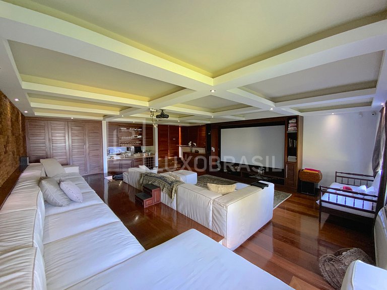 LUXOBRASIL #BZ35 Ocean Bliss Villa 09 Dormitorios Pé na Arei