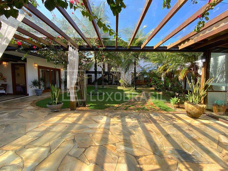 LUXOBRASIL #BZ35 Ocean Bliss Villa 09 Dormitorios Pé na Arei
