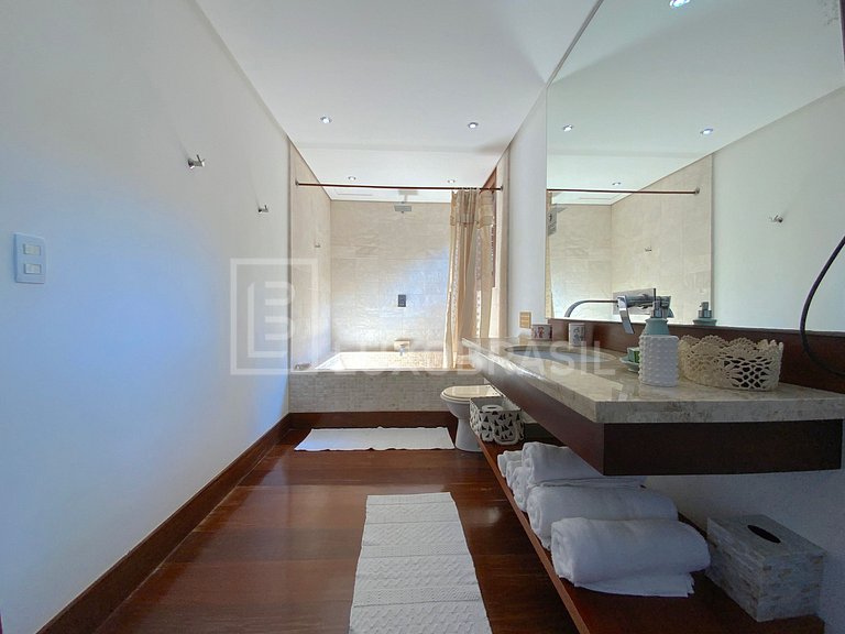 LUXOBRASIL #BZ35 Ocean Bliss Villa 09 Dormitorios Pé na Arei