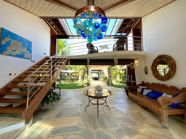 LUXOBRASIL #BZ35 Ocean Bliss Villa 09 Dormitorios Pé na Arei