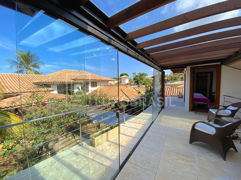 Villa Ocean Bliss 09 Quartos Búzios Pé na Areia