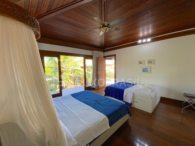 LuxoBrasil #BZ35 Villa Ocean Bliss 09 Bedrooms Beach Front B