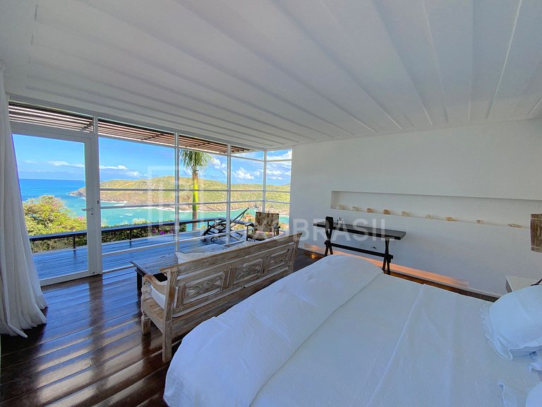 LUXOBRASIL #BZ38 House Alto da Ferradura 05 Suites Búzios Ho