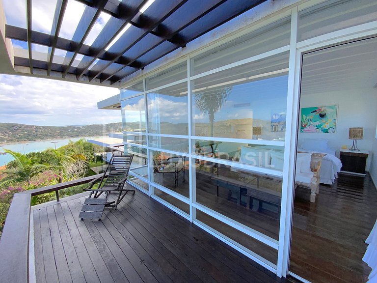 LUXOBRASIL #BZ38 House Alto da Ferradura 05 Suites Búzios Ho
