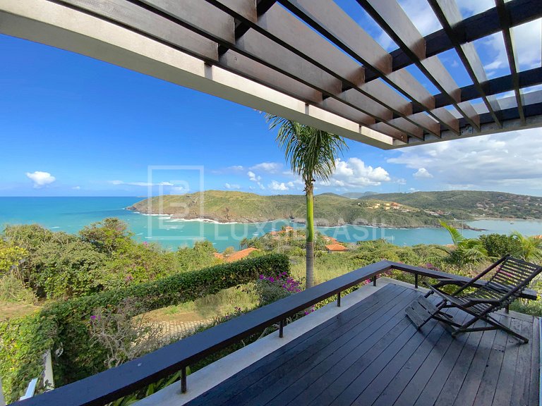 LUXOBRASIL #BZ38 House Alto da Ferradura 05 Suites Búzios Ho