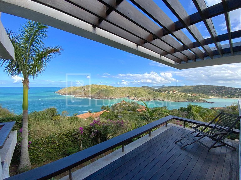 LUXOBRASIL #BZ38 House Alto da Ferradura 05 Suites Búzios Ho
