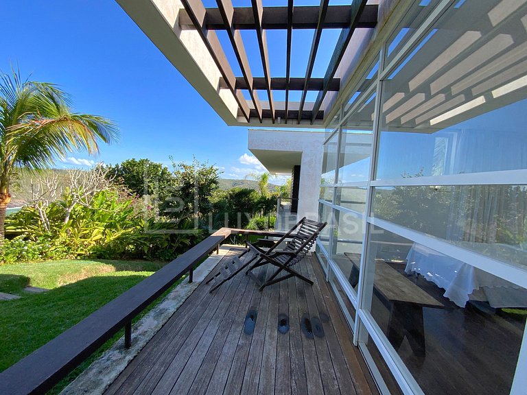 LUXOBRASIL #BZ38 House Alto da Ferradura 05 Suites Búzios Ho