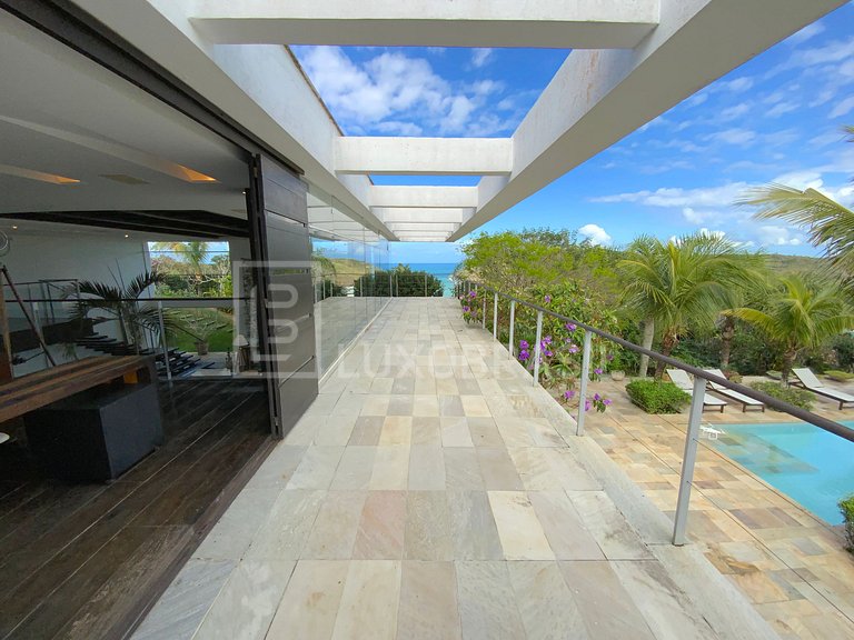 LUXOBRASIL #BZ38 House Alto da Ferradura 05 Suites Búzios Ho