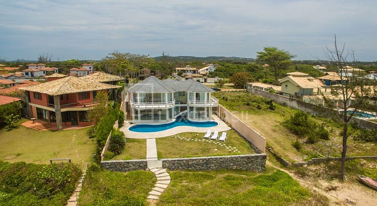 LUXOBRASIL #BZ40 Casa da Baleia 05 Bedrooms Beachfront Vacat