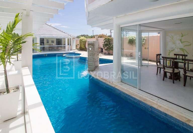 LUXOBRASIL #BZ40 Casa da Baleia 05 Dormitorios Alquiler de v